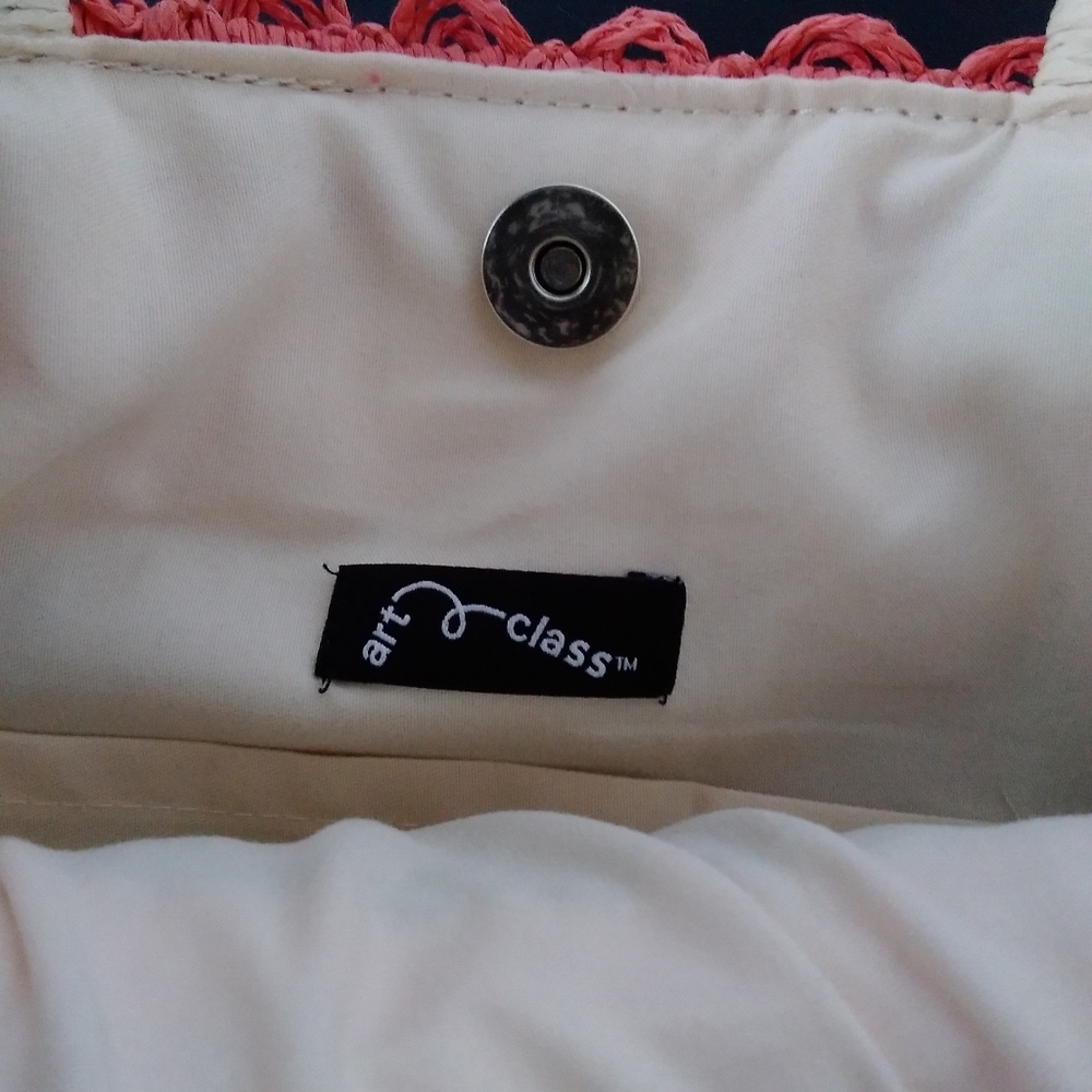 Art Class Macrame Rainbow Patterned Tote Bag - image 5